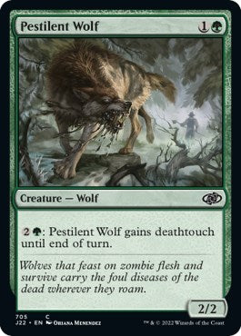 Pestilent Wolf [Jumpstart 2022] | Magic Magpie