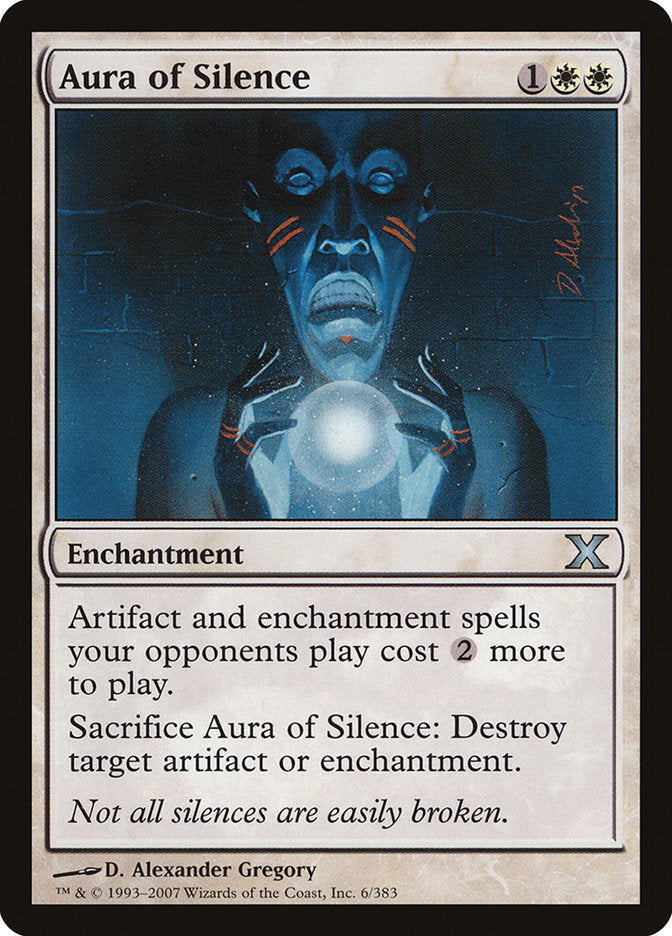 Aura of Silence [Tenth Edition] | Magic Magpie