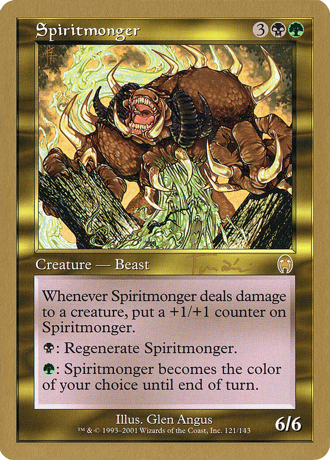 Spiritmonger (Jan Tomcani) [World Championship Decks 2001] | Magic Magpie