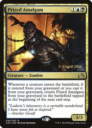 Prized Amalgam [Shadows over Innistrad Promos] | Magic Magpie