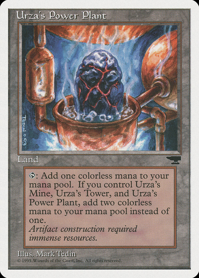 Urza's Power Plant (Boiling Rock) [Chronicles] | Magic Magpie