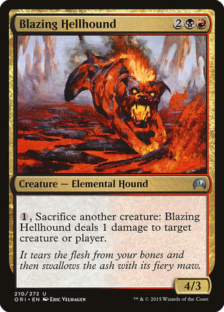 Blazing Hellhound [Magic Origins] | Magic Magpie