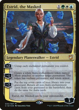 Estrid, the Masked [Commander 2018] | Magic Magpie