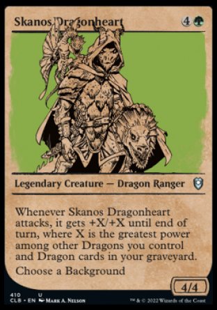 Skanos Dragonheart (Showcase) [Commander Legends: Battle for Baldur's Gate] | Magic Magpie