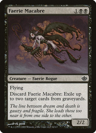 Faerie Macabre [Duel Decks: Garruk vs. Liliana] | Magic Magpie