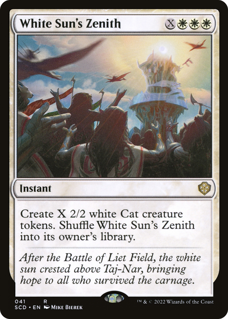 White Sun's Zenith [Starter Commander Decks] | Magic Magpie