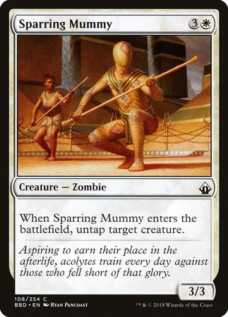 Sparring Mummy [Battlebond] | Magic Magpie