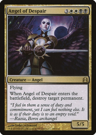 Angel of Despair [Commander 2011] | Magic Magpie