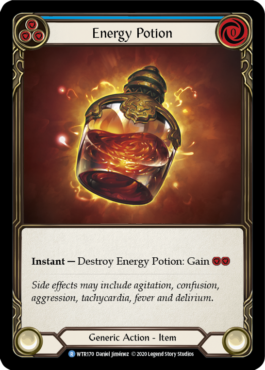 Energy Potion [U-WTR170] (Welcome to Rathe Unlimited)  Unlimited Rainbow Foil | Magic Magpie