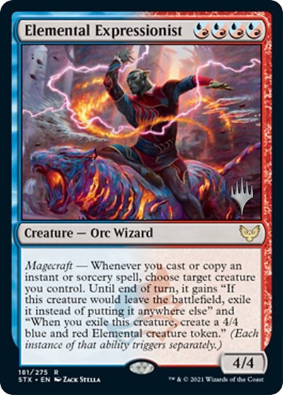 Elemental Expressionist (Promo Pack) [Strixhaven: School of Mages Promos] | Magic Magpie