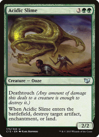 Acidic Slime [Commander 2015] | Magic Magpie