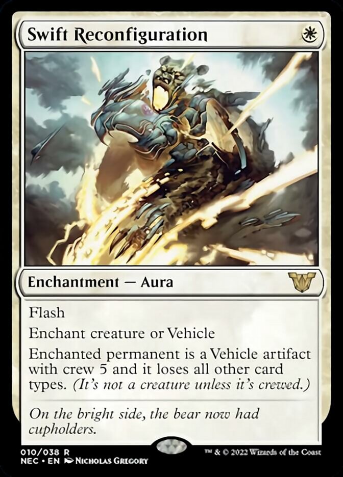 Swift Reconfiguration [Kamigawa: Neon Dynasty Commander] | Magic Magpie