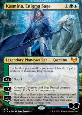Kasmina, Enigma Sage (Extended) [Strixhaven: School of Mages] | Magic Magpie