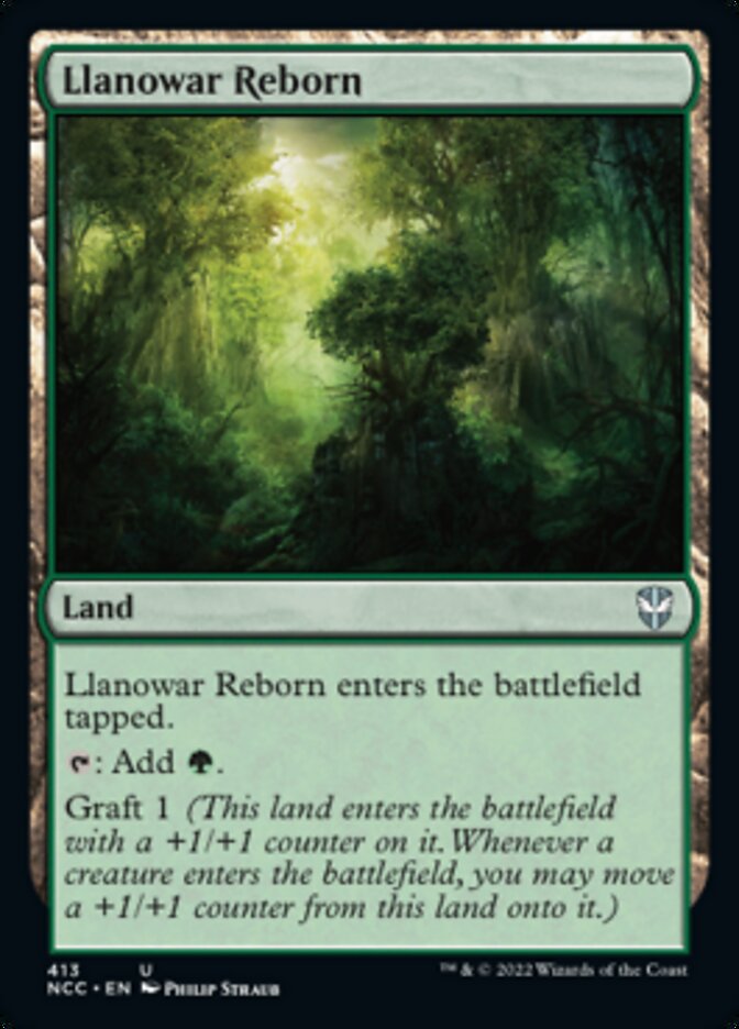 Llanowar Reborn [Streets of New Capenna Commander] | Magic Magpie