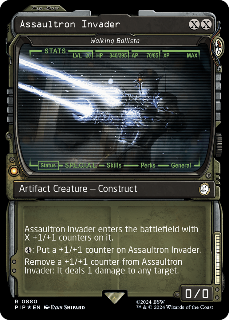 Assaultron Invader - Walking Ballista (Surge Foil) [Fallout] | Magic Magpie