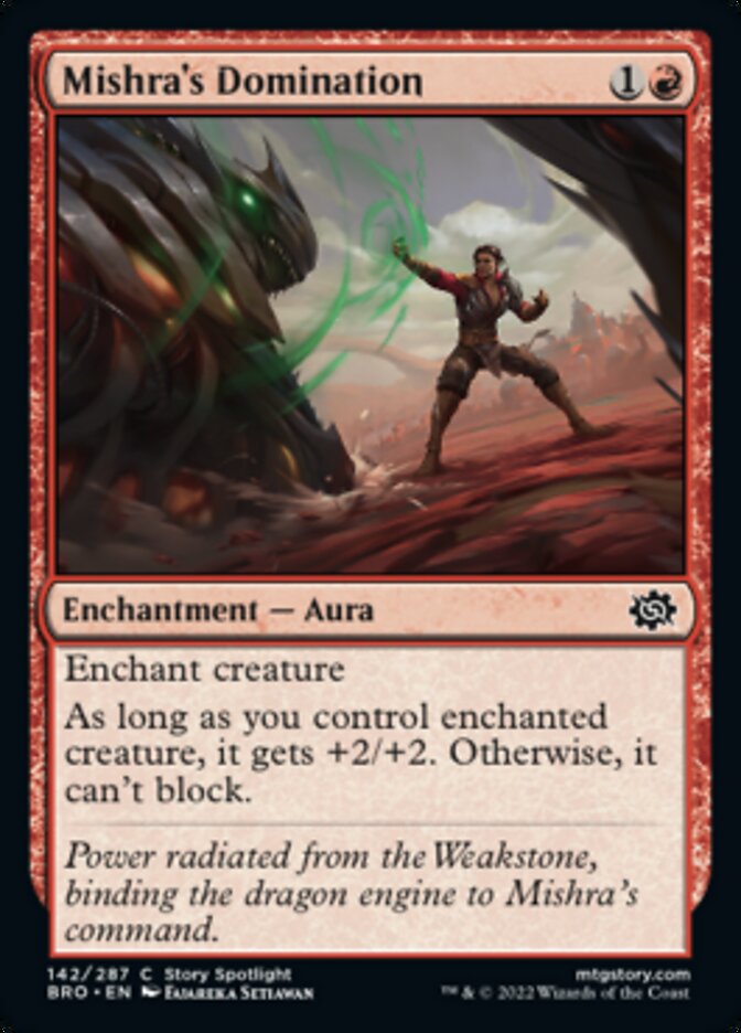 Mishra's Domination [The Brothers' War] | Magic Magpie