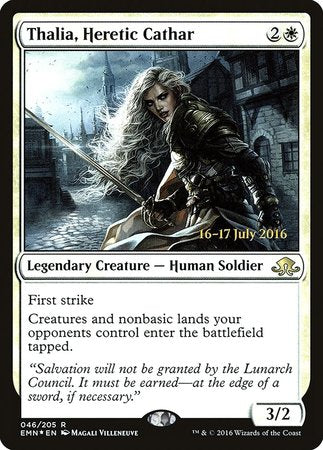 Thalia, Heretic Cathar [Eldritch Moon Promos] | Magic Magpie