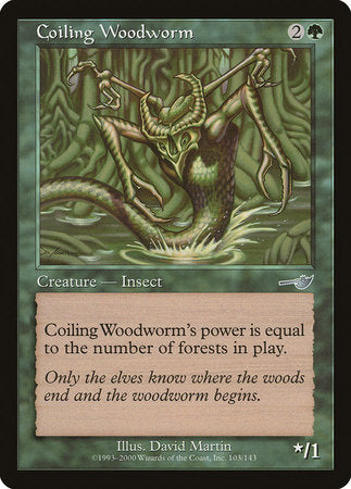 Coiling Woodworm [Nemesis] | Magic Magpie