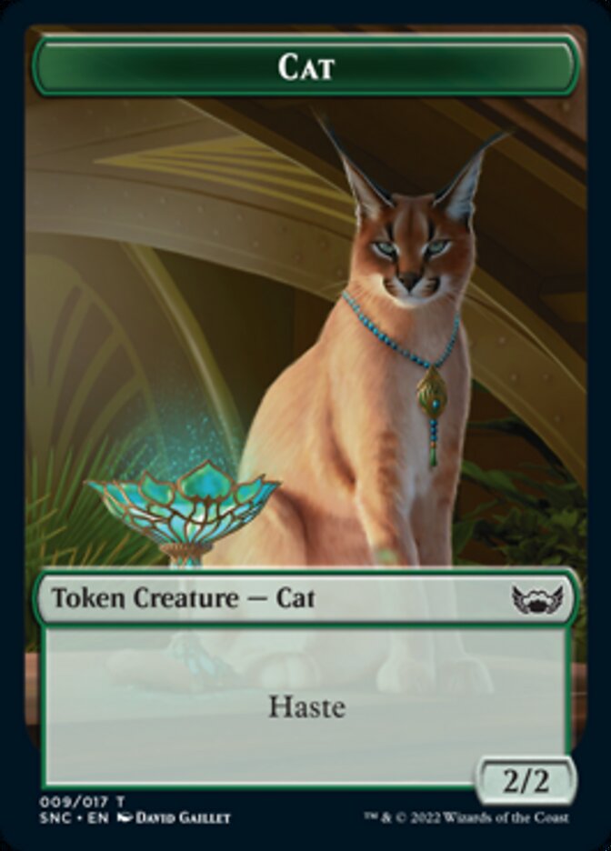 Cat Token [Streets of New Capenna Tokens] | Magic Magpie