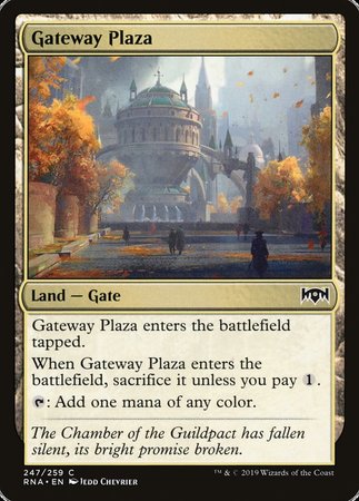 Gateway Plaza [Ravnica Allegiance] | Magic Magpie