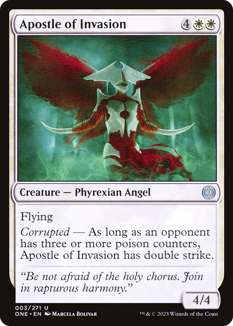 Apostle of Invasion [Phyrexia: All Will Be One] | Magic Magpie