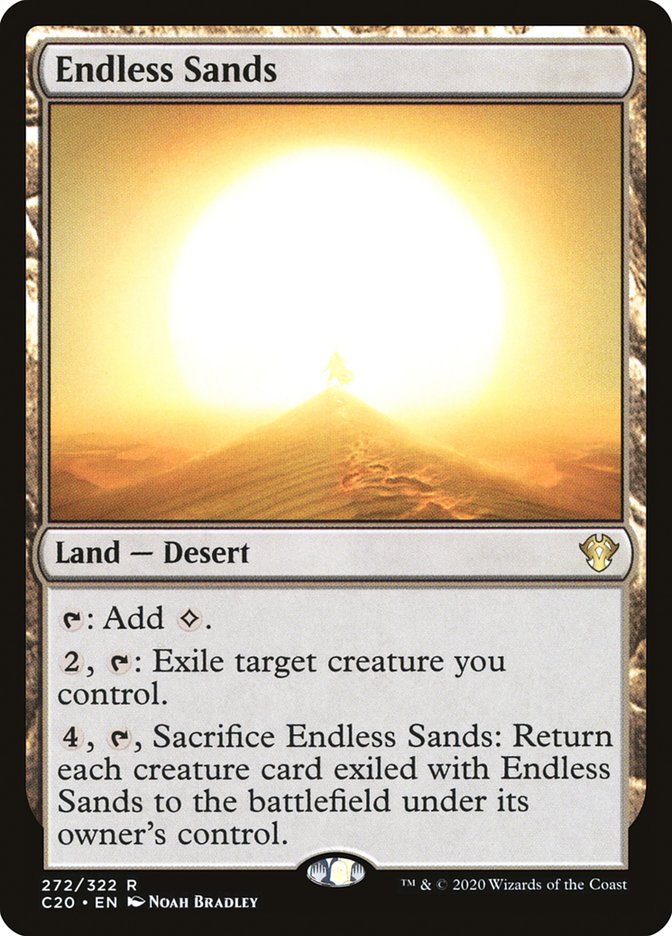 Endless Sands [Commander 2020] | Magic Magpie