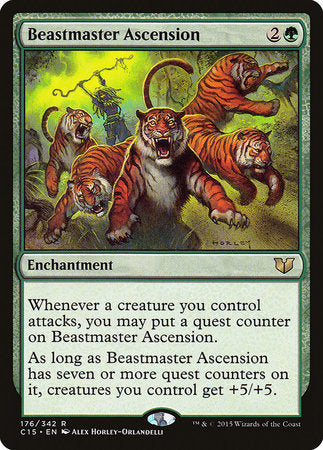 Beastmaster Ascension [Commander 2015] | Magic Magpie