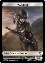 Soldier (0010) // Warrior Double-Sided Token [Fallout Tokens] | Magic Magpie
