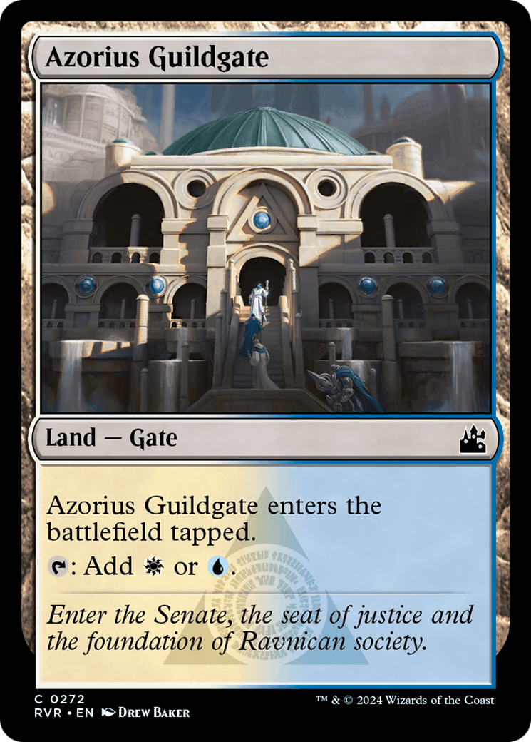 Azorius Guildgate [Ravnica Remastered] | Magic Magpie