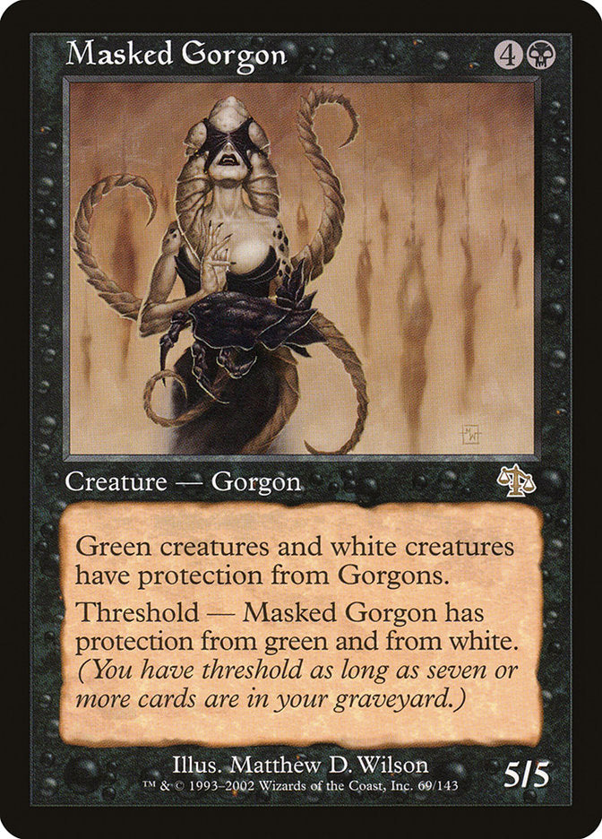 Masked Gorgon [Judgment] | Magic Magpie