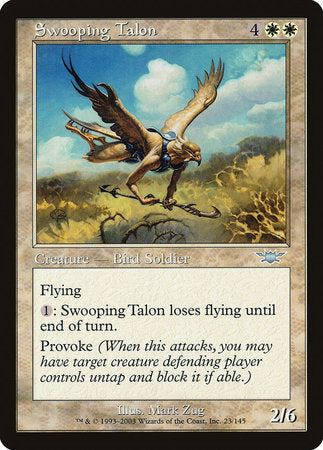 Swooping Talon [Legions] | Magic Magpie