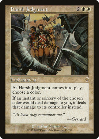 Harsh Judgment [Invasion] | Magic Magpie