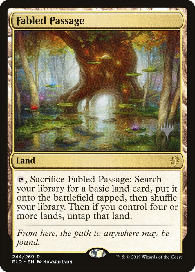 Fabled Passage (Promo Pack) [Throne of Eldraine Promos] | Magic Magpie