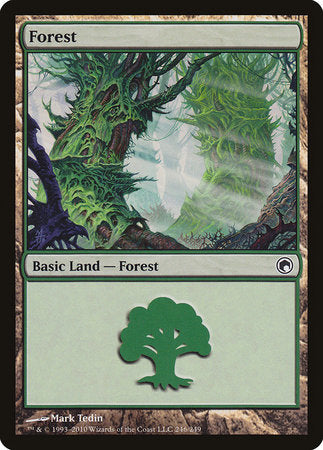 Forest (246) [Scars of Mirrodin] | Magic Magpie