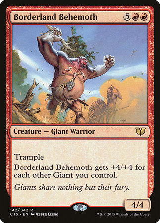 Borderland Behemoth [Commander 2015] | Magic Magpie