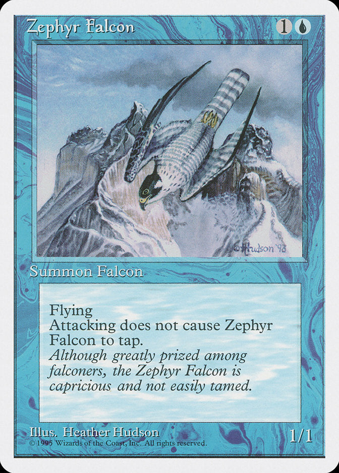 Zephyr Falcon [Fourth Edition] | Magic Magpie