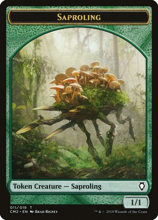 Saproling Token [Commander Anthology Volume II Tokens] | Magic Magpie