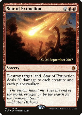 Star of Extinction [Ixalan Promos] | Magic Magpie