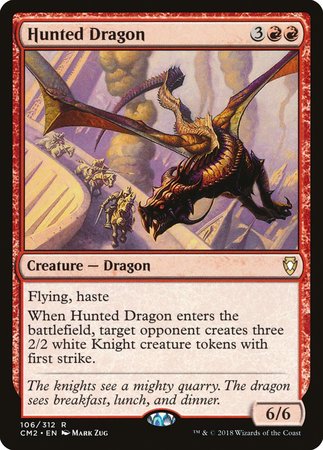 Hunted Dragon [Commander Anthology Volume II] | Magic Magpie