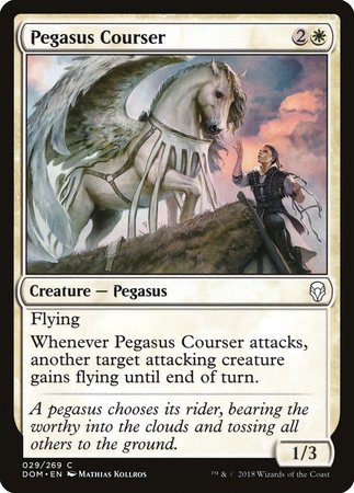 Pegasus Courser [Dominaria] | Magic Magpie