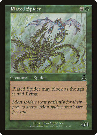 Plated Spider [Urza's Destiny] | Magic Magpie