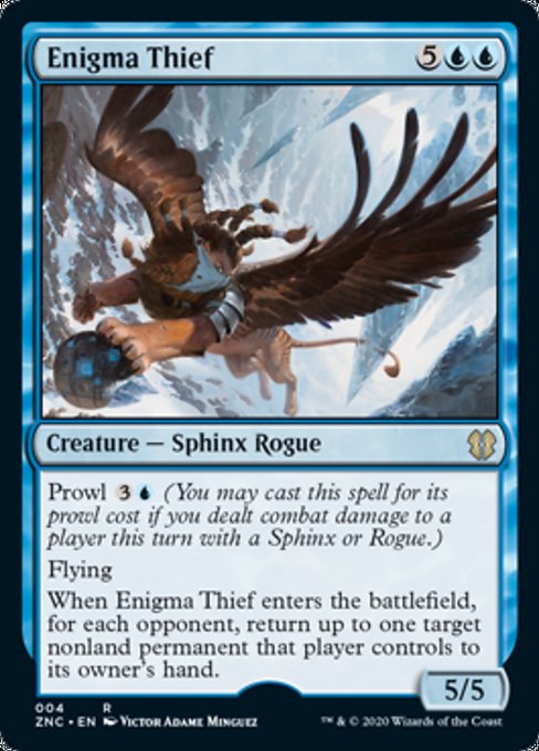 Enigma Thief [Commander: Zendikar Rising] | Magic Magpie