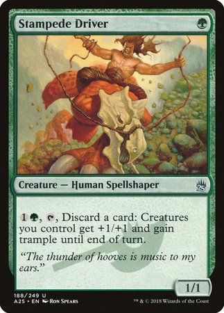 Stampede Driver [Masters 25] | Magic Magpie