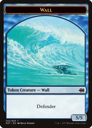 Wall Token [Duel Decks: Merfolk vs. Goblins Tokens] | Magic Magpie