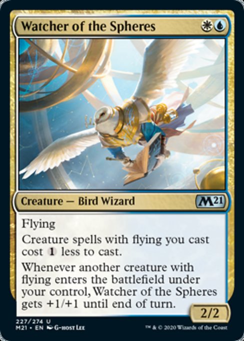 Watcher of the Spheres [Core Set 2021] | Magic Magpie