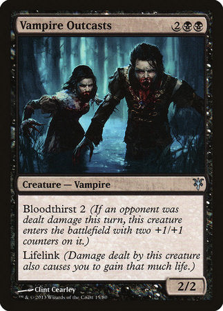 Vampire Outcasts [Duel Decks: Sorin vs. Tibalt] | Magic Magpie