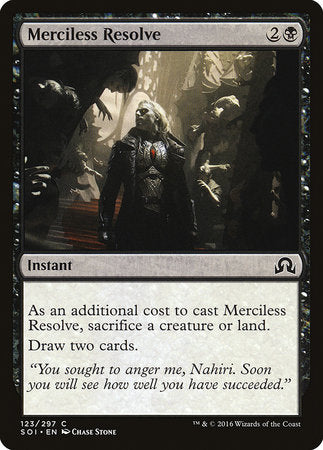 Merciless Resolve [Shadows over Innistrad] | Magic Magpie