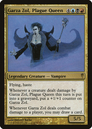 Garza Zol, Plague Queen [Coldsnap] | Magic Magpie