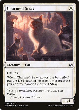 Charmed Stray [War of the Spark] | Magic Magpie