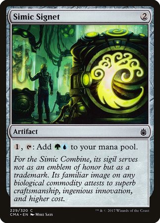 Simic Signet [Commander Anthology] | Magic Magpie